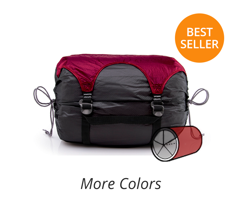 The SegSac Traveler™ Stuff Sack Gobi Gear1